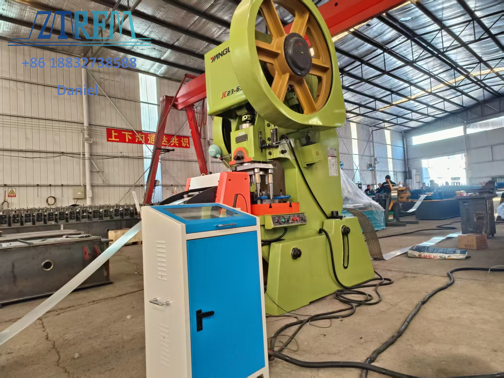 Cangzhou Zhongtuo’s rack shelves making machines