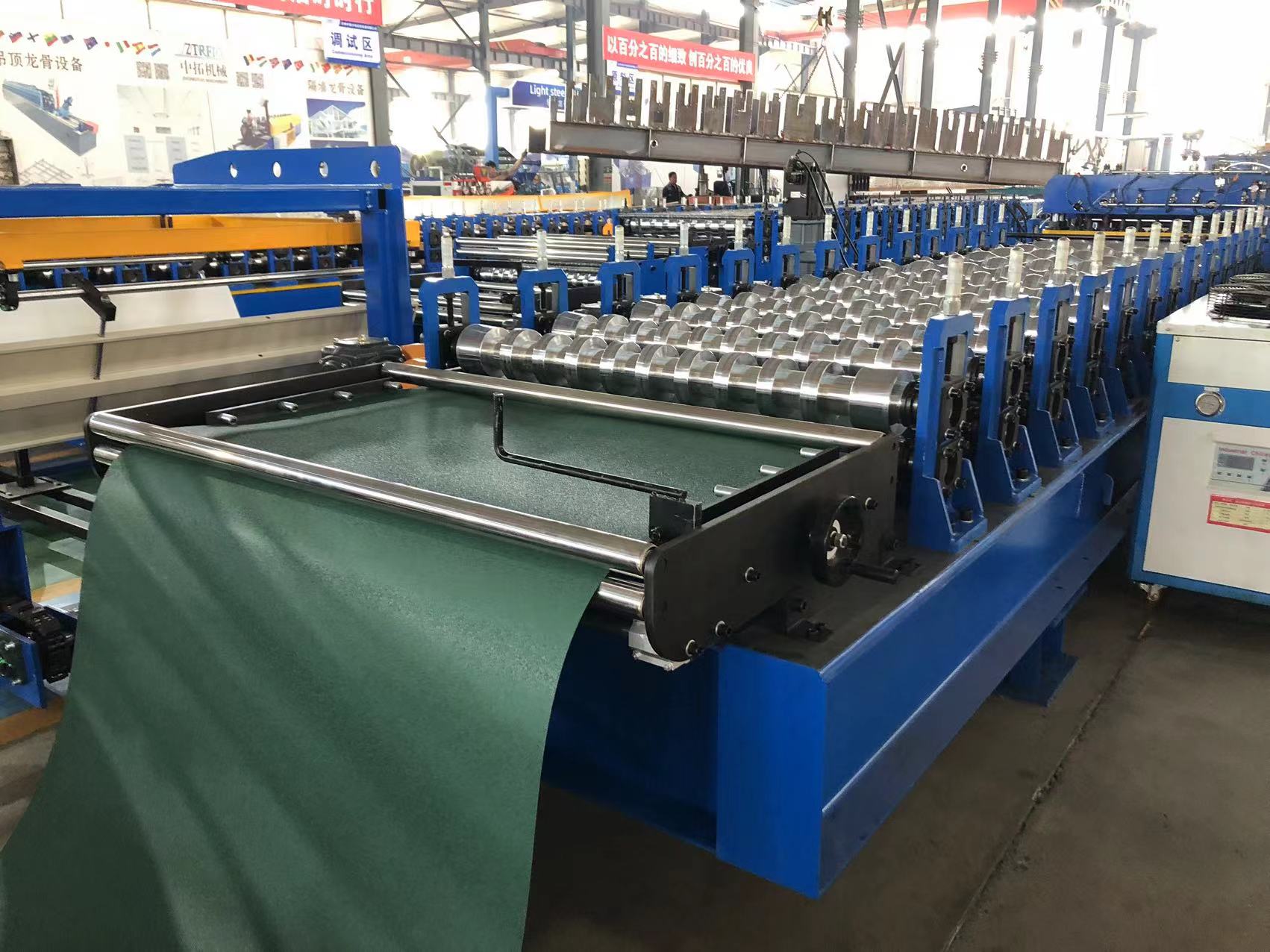 Glazed Roofing Sheet Machine