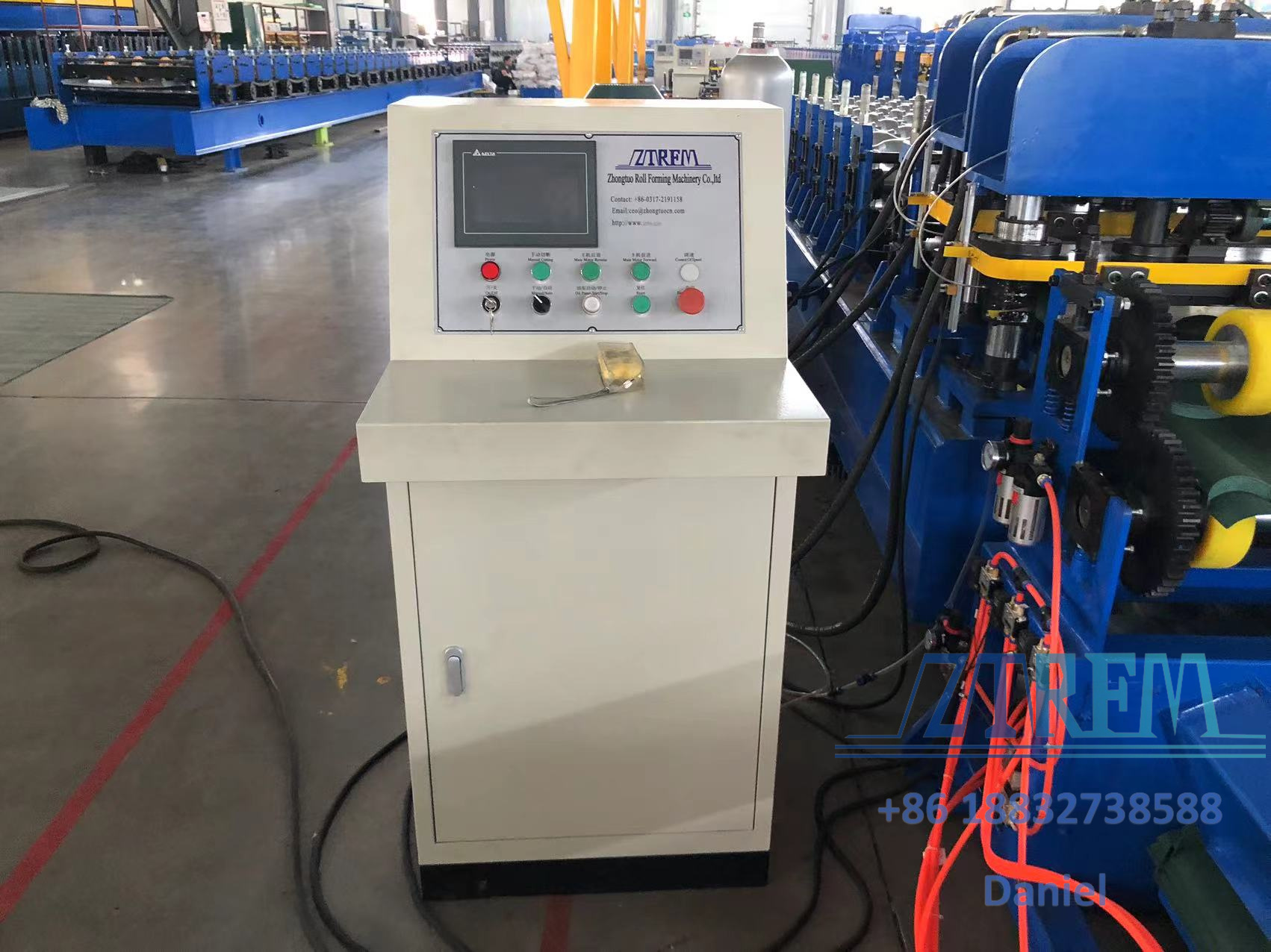Glazed Roofing Sheet Machine