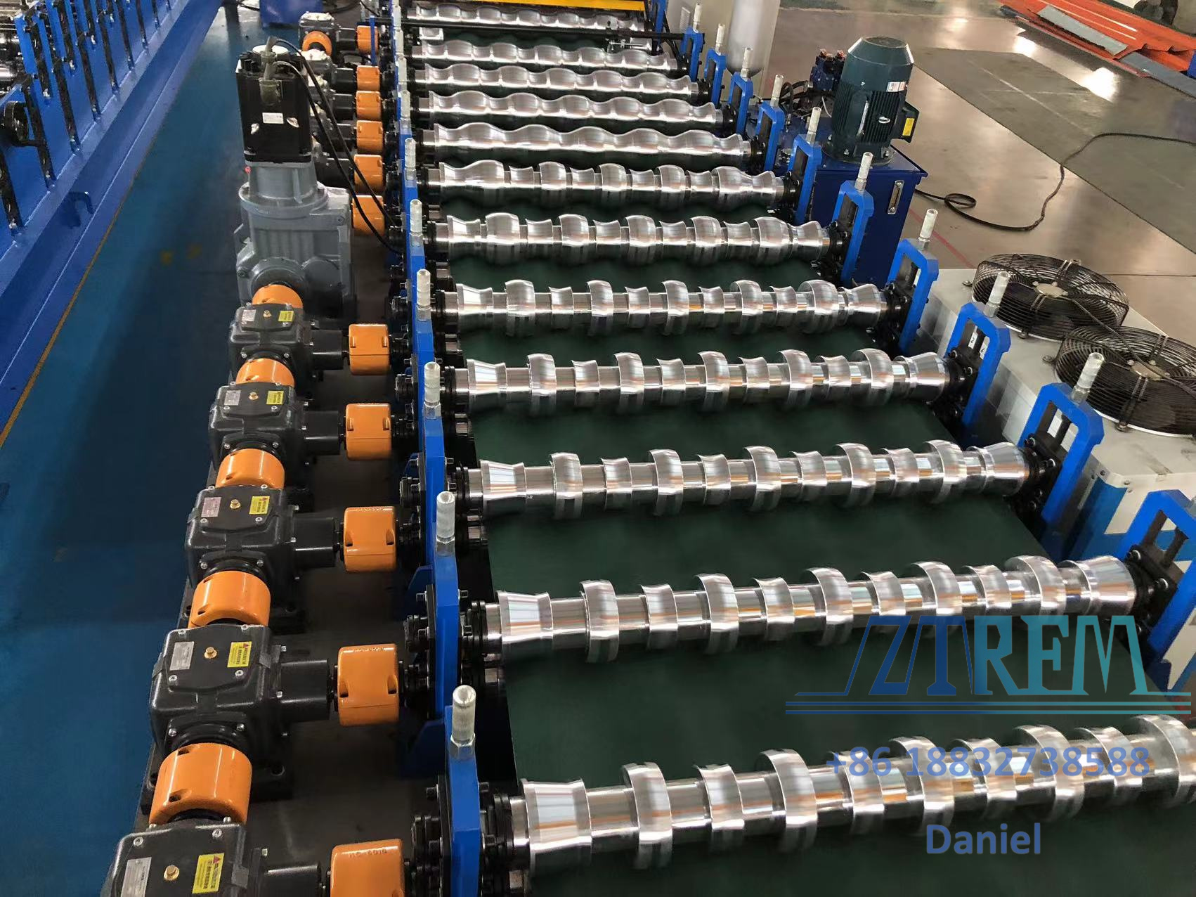 Glazed Roofing Sheet Machine