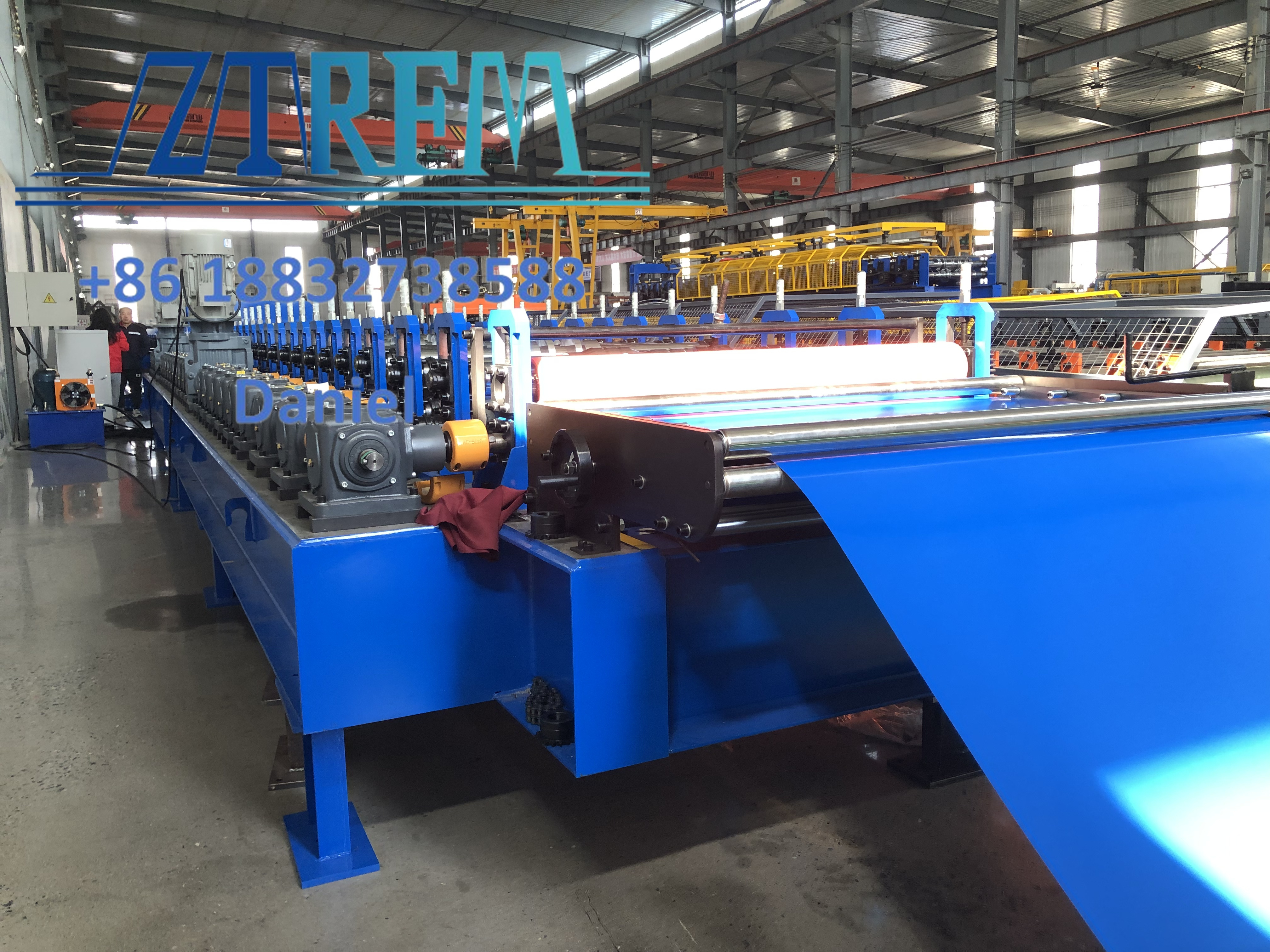 High-Speed Roofing Sheet Machine