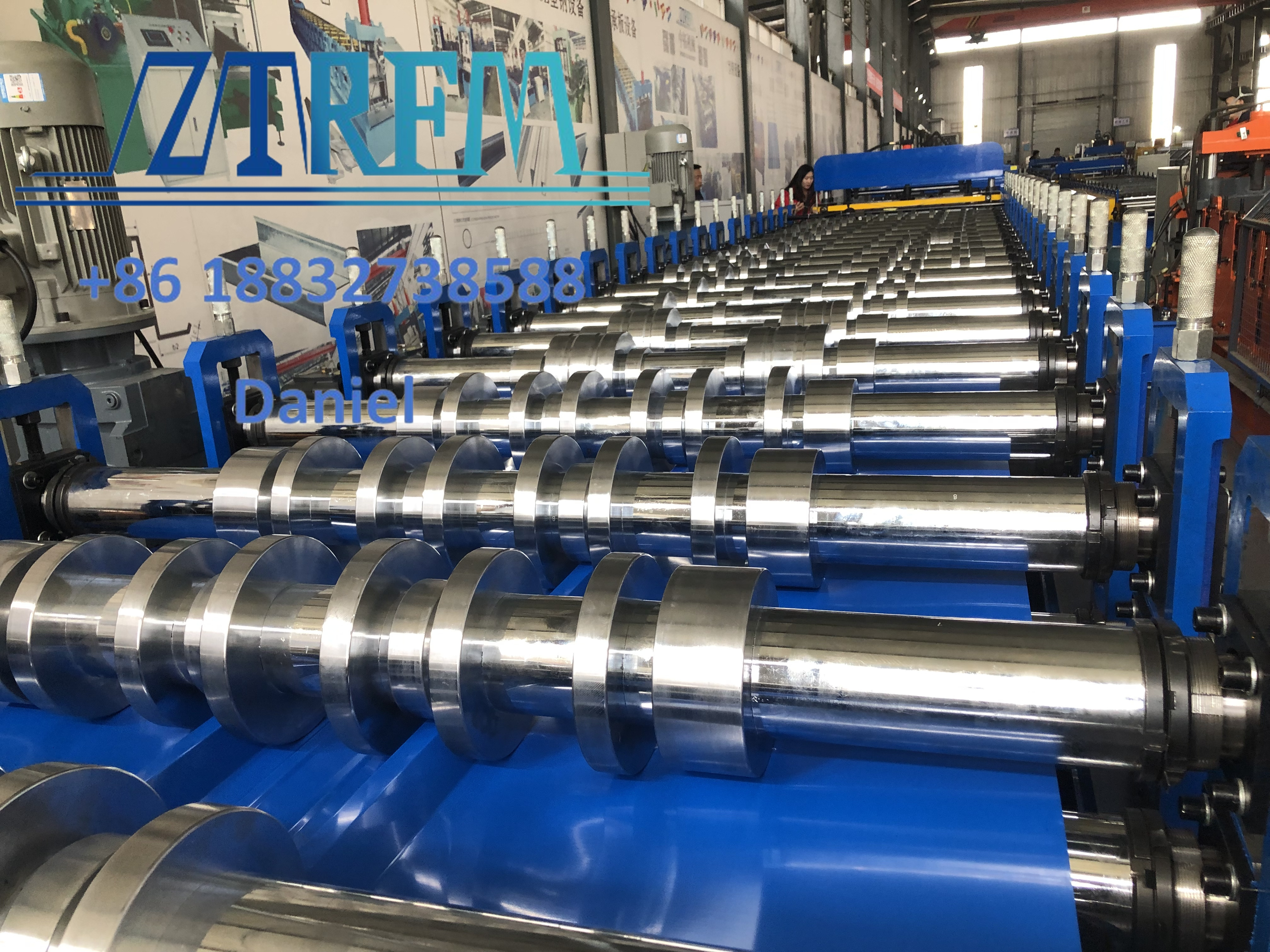 High-Speed Roofing Sheet Machine