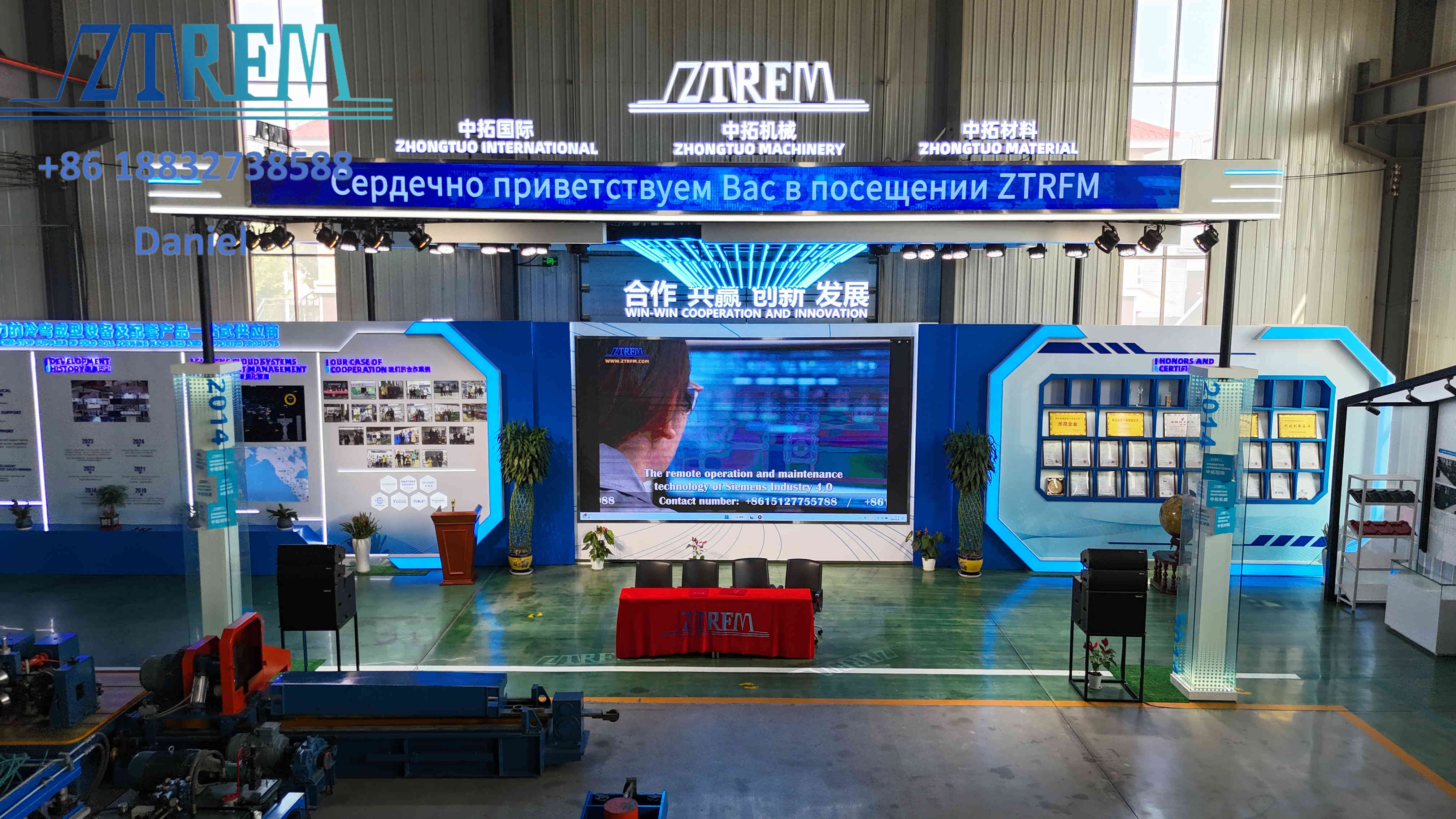 Zhongtuo Machine interviewed By Germany TIMGlobal Media