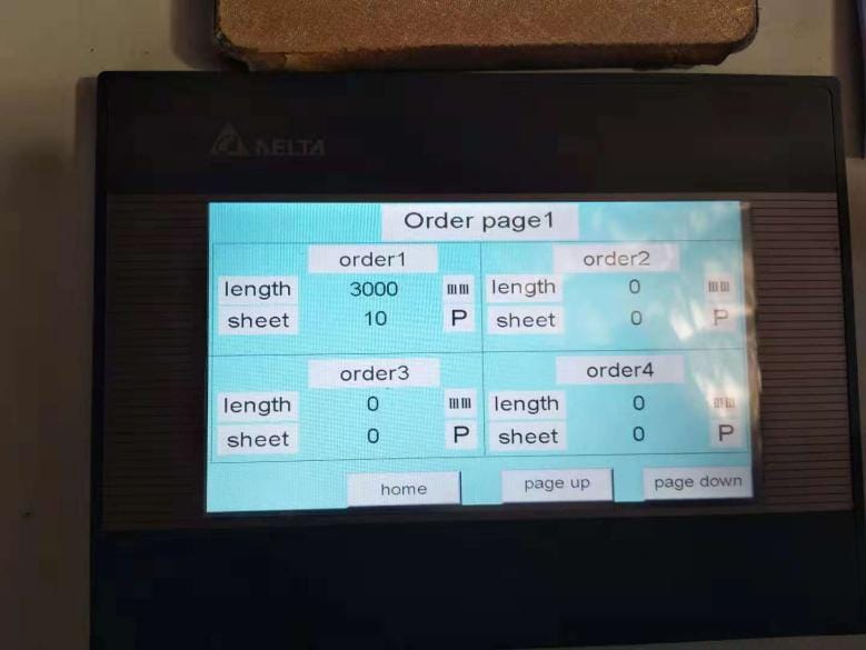 DELTA PLC control system