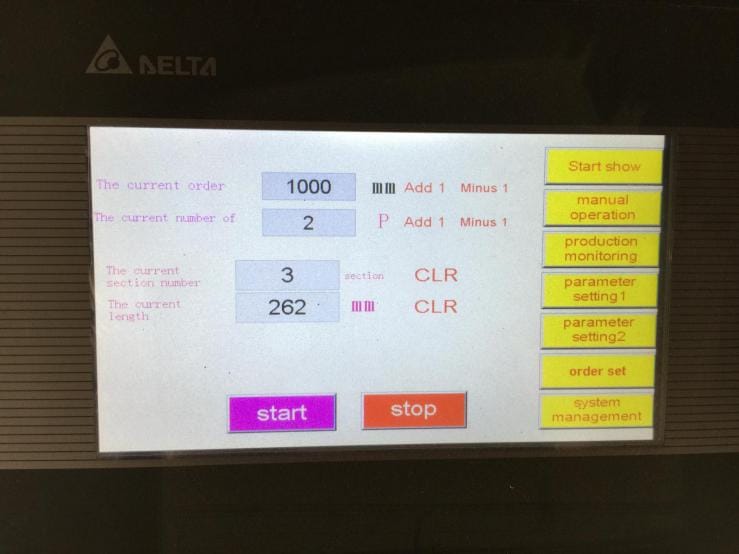 L5 panel machine PLC control system