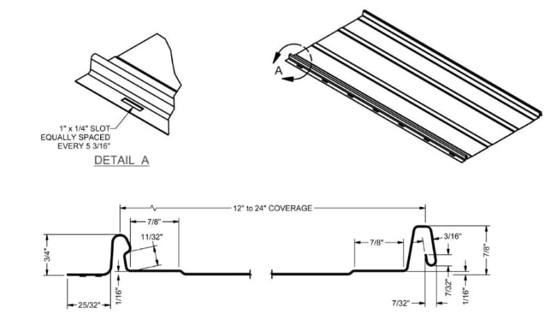 snap lock roofing sheet