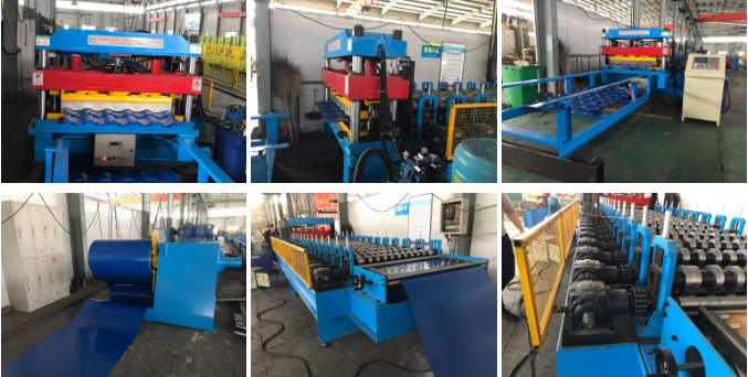 high quality step tile machine