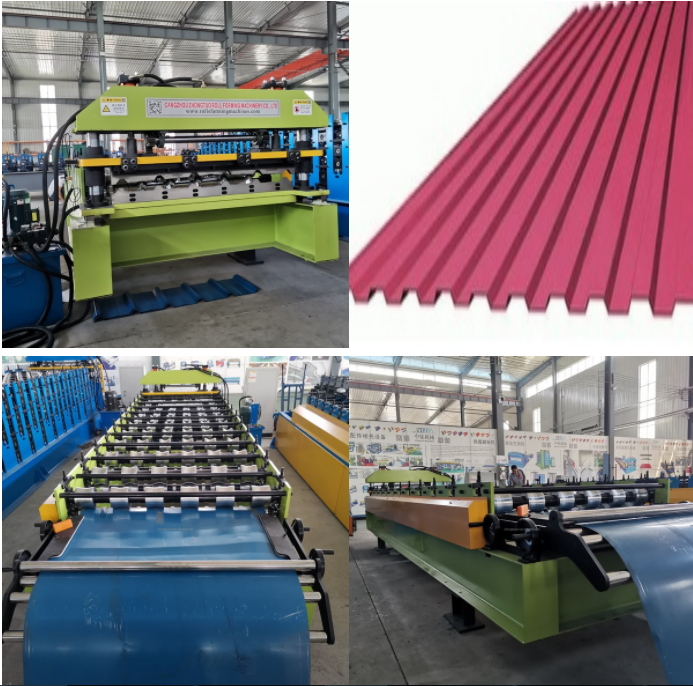 metal roofing sheet machine