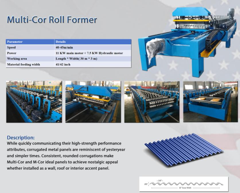 Popular Roll Forming Machines for USA Market