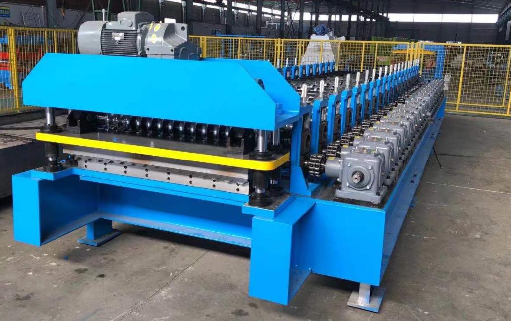 Metal roofing sheet rolling forming machine for Canada