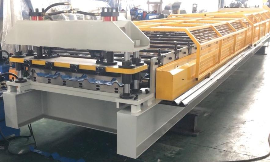 Metal roofing sheet rolling forming machine for Canada