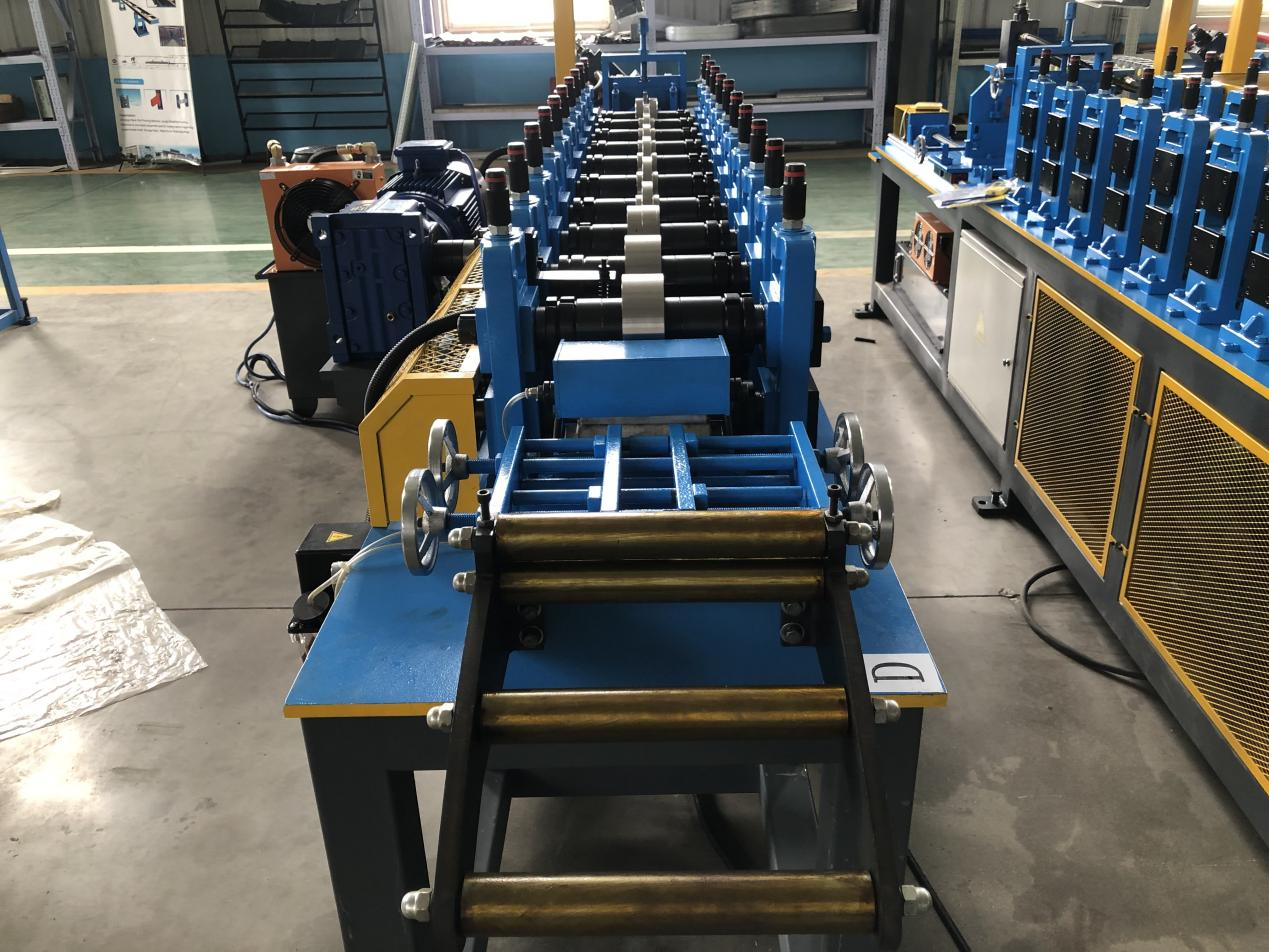 Slotted Stud And Track Roll Forming Machine