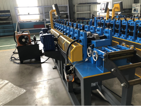 Slotted Stud And Track Roll Forming Machine