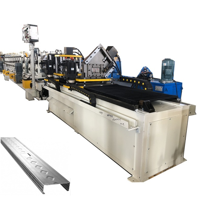 High speed automatic seismic drift track machine rolling forming machine