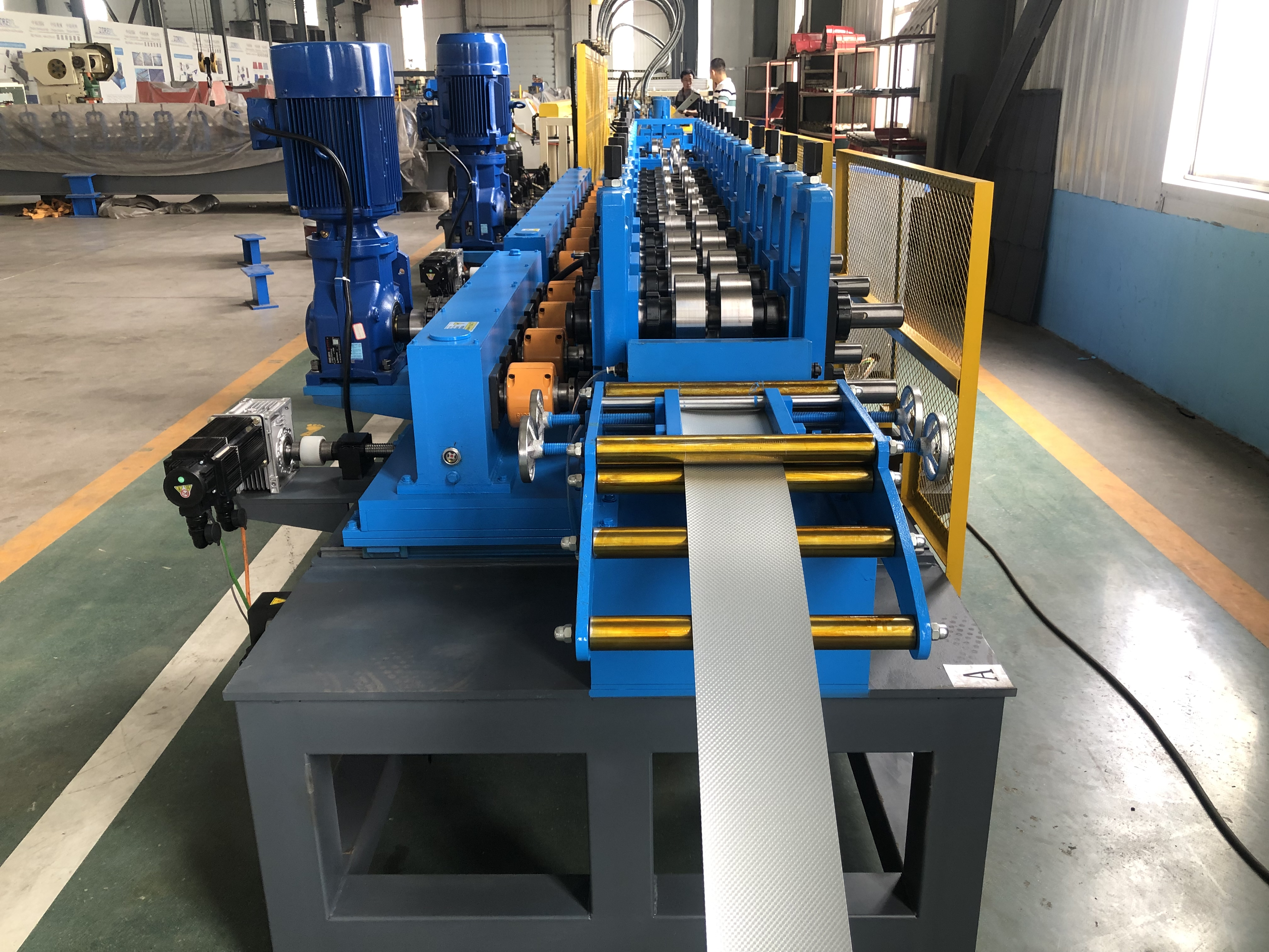 Slotted Stud And Track Roll Forming Machine