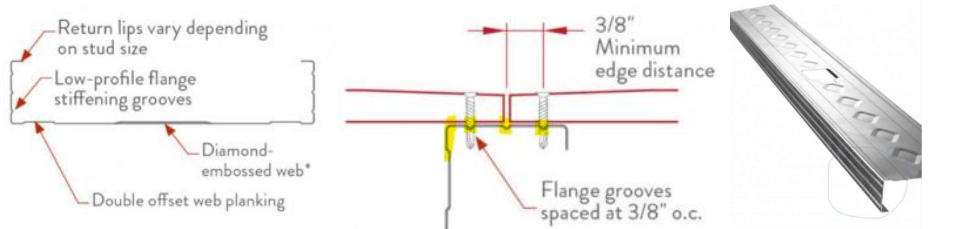 Slotted Stud And Track Roll Forming Machine