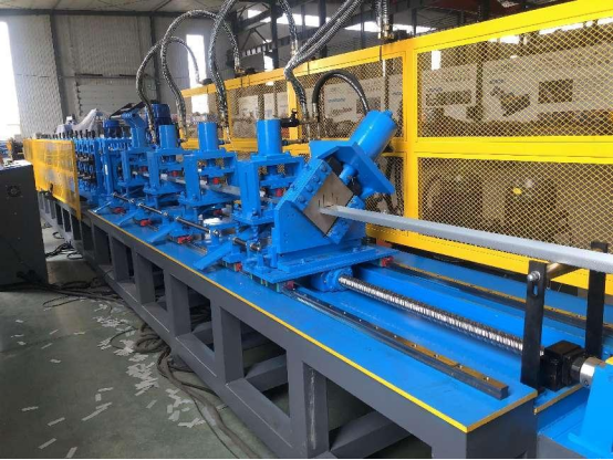 High Speed Automatic Slotted Deflection Track Rolling Forming Machine