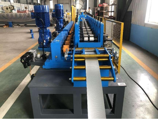 High Speed Automatic Slotted Deflection Track Rolling Forming Machine