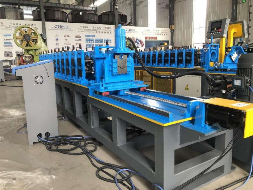 High Speed Automatic Slotted Deflection Track Rolling Forming Machine