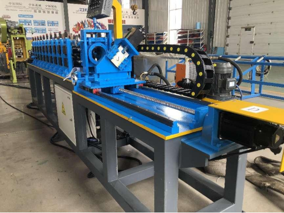 High Speed Automatic Slotted Deflection Track Rolling Forming Machine