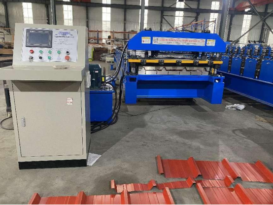 Corrugated Roof Sheet Roll Forming Machine