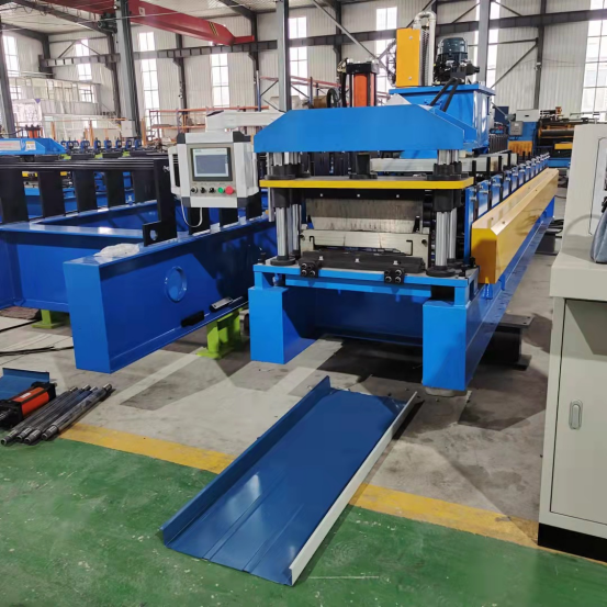 Concealed fastener panel profile rolling machine