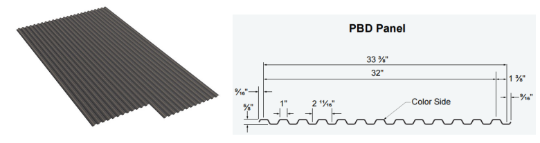 Metal PBD Panel Forming Machine