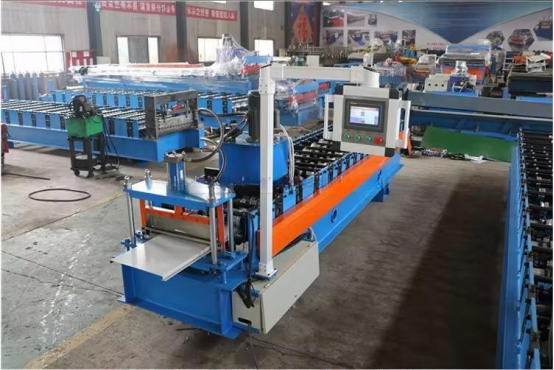 Metal Wall and Soffit Profile Rolling Machine