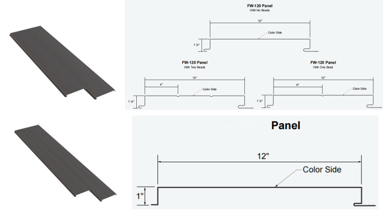 Metal Wall and Soffit Profile Rolling Machine