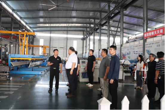 Vice Mayor Of Cangzhou City, Hebei Province, China Inspected Zhongtuo Roll Forming Machinery Co., LTD