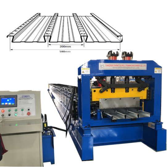 Dovetail Deck Rolling Forming Machine for USA