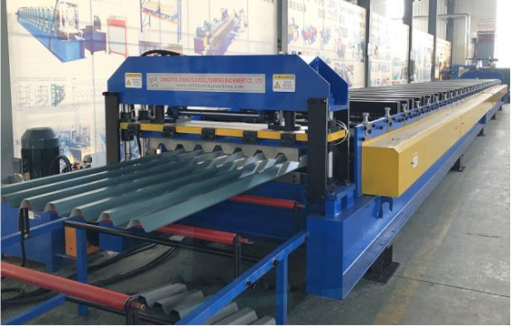 Steel Form Deck Profile Rolling Forming Machine