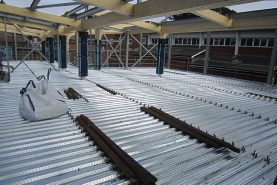 Metal Roof Deck Roll Forming Machine