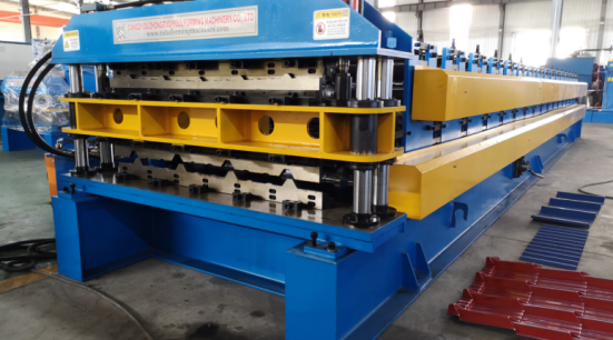 Double Layer Roofing Sheet Machine For The Republic Of Slovenia