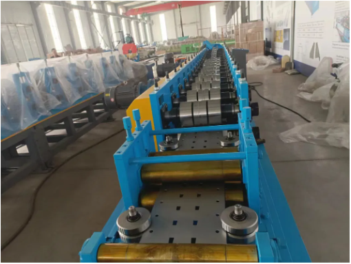 Heavy Duty Shelf Bracket Profile Shelf System Steel Upright Rack Making Roll Forming Machine