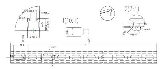 Fast Speed 20m/min-Strut Channel Roll Forming Machine