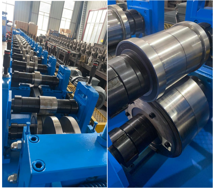 Slotted Unistrut Channel Roll Forming Machine