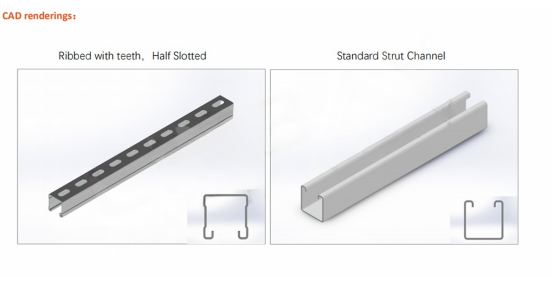 STRUT CHANNEL ROLL FORMING MACHINE