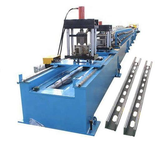 Solar Strut Channel Roll Forming Machine Stent U Bracket Solar Panel Mounting Structure Making Machine