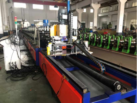 Solar Strut Channel Roll Forming Machine Stent U Bracket Solar Panel Mounting Structure Making Machine