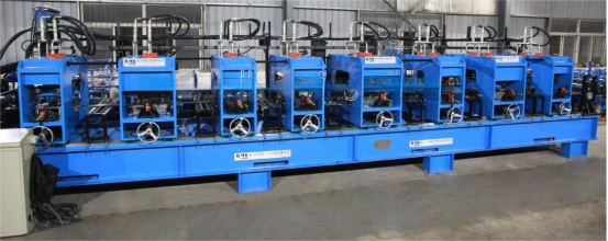 Solar Purlins Roll Forming Machine C40-C160 Automatic Changeover