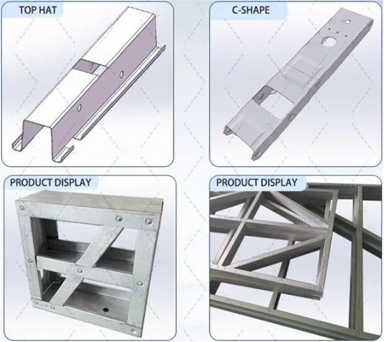 Product Details of C89 Light Gauge Steel House Lgs Framing Roll Forming Machine for Villa