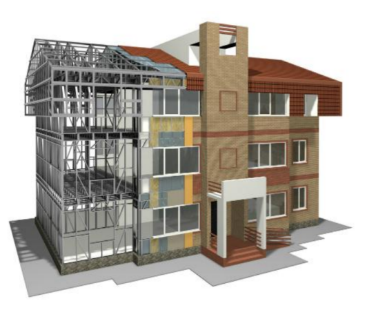 Light Keel Villa Steel House Frame Roll Forming Machine