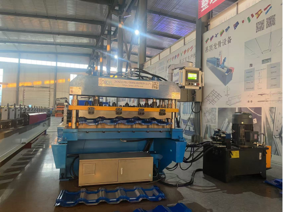 High Working Speed Glazed Tile Roll Forming Machine