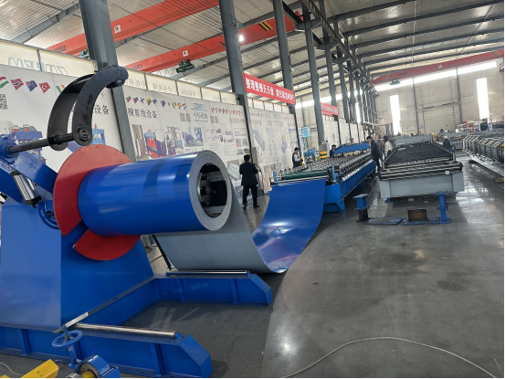 High Working Speed Glazed Tile Roll Forming Machine