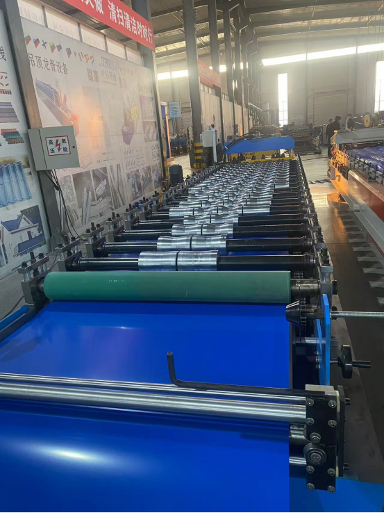 High Working Speed Glazed Tile Roll Forming Machine