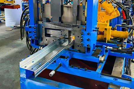 C Z Purlin Channel Cold Roll Forming Machine Full Auto Galvanized Steel Profile