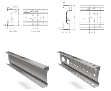 M Purlin Roll Forming Machine