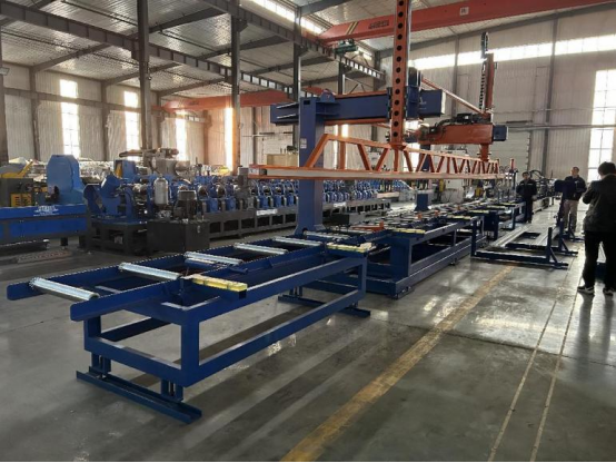 Automatic CZ purlin roll forming machine