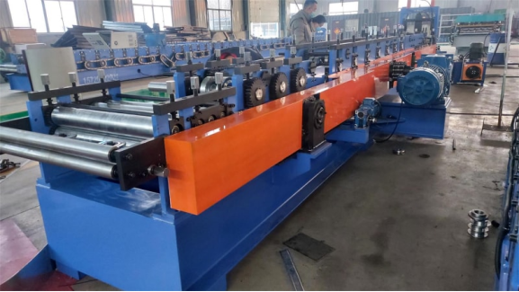 Zhongtuo automatic changing size C purlin roll forming machine